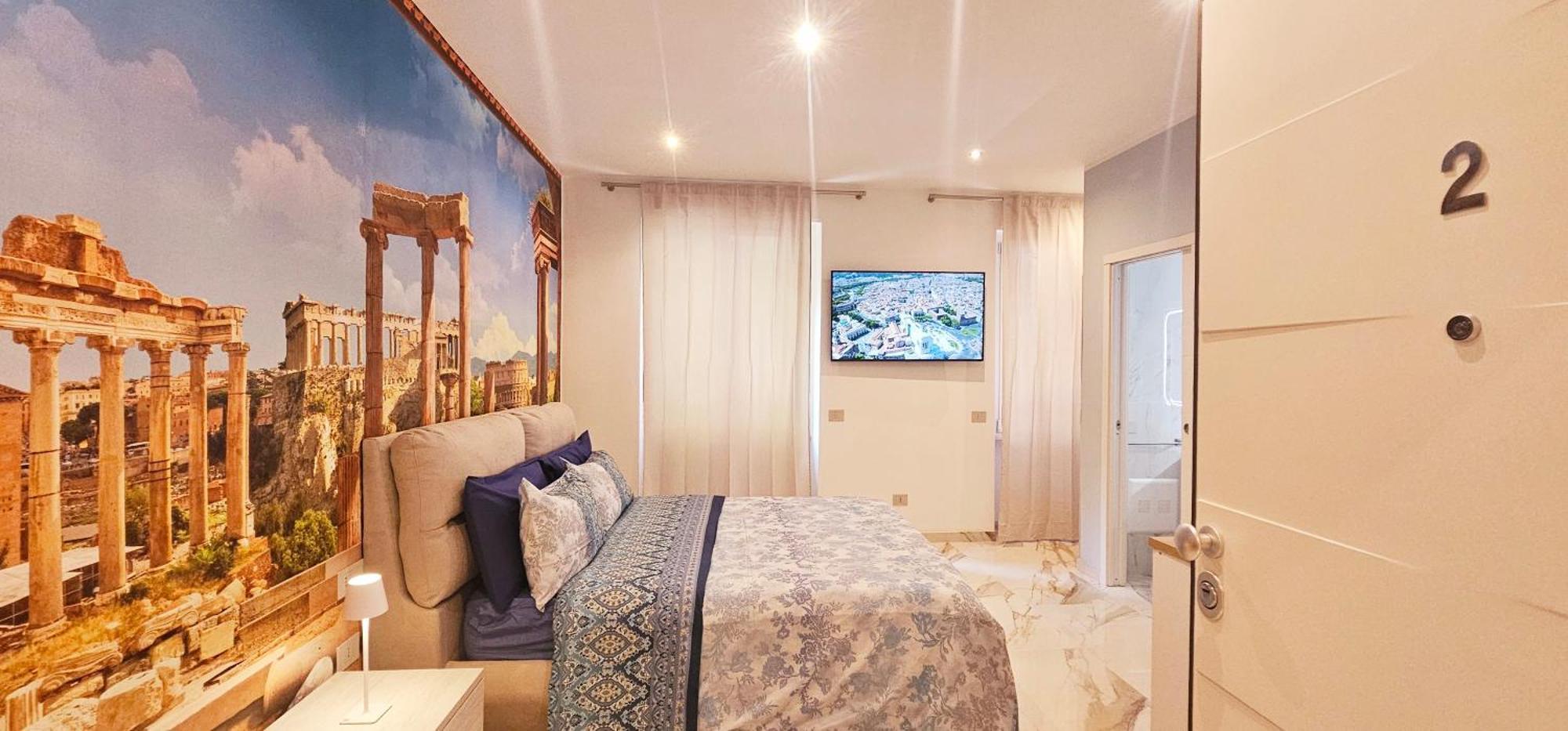 Il Magnifico Superior Rooms 400M From Tiburtina Railway Station And 290M From Metro Roma Exterior foto